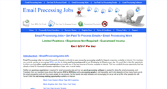 Desktop Screenshot of emailprocessingjobs.info